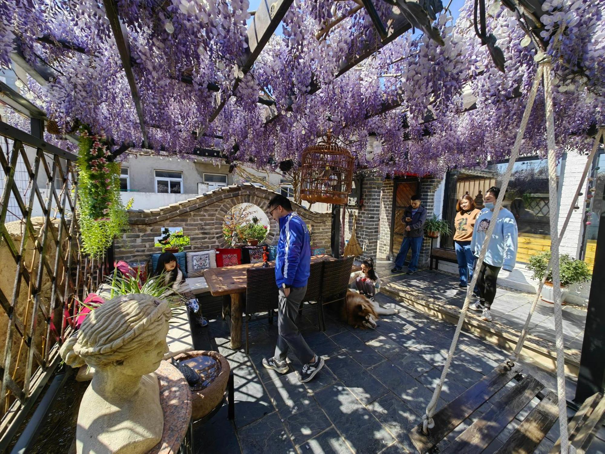 Guixu Huatang Homestay Qinhuangdao Buitenkant foto